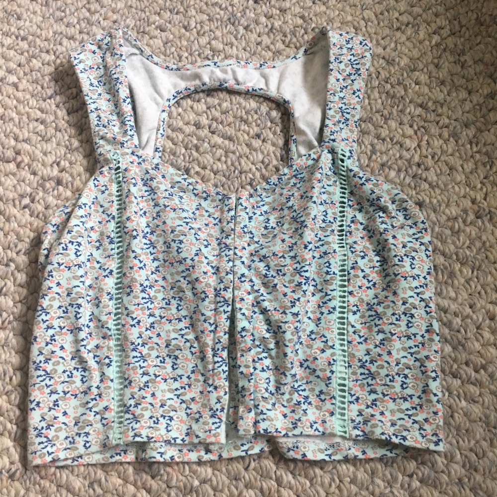 Floral Crop Top